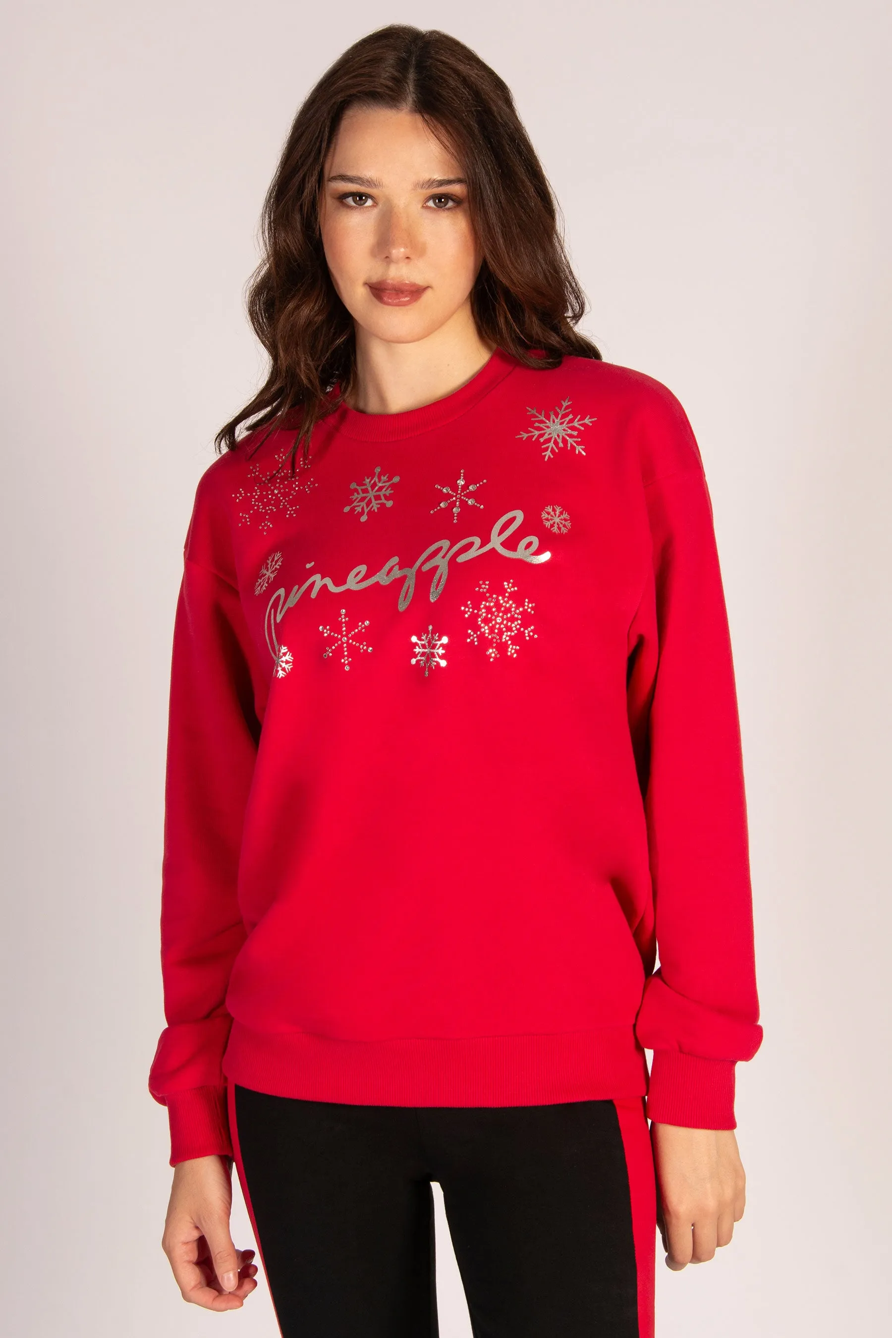 Pineapple Snowflake Sweatshirt