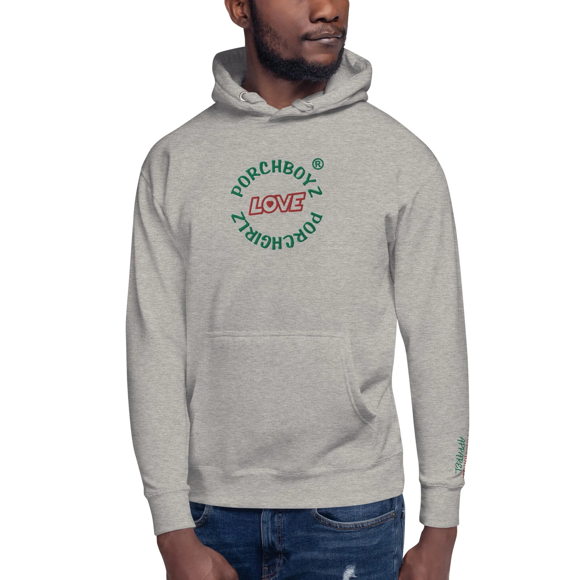 PORCHBOYZ PORCHGIRLZ (LOVE) EMBROIDERED Unisex Hoodie