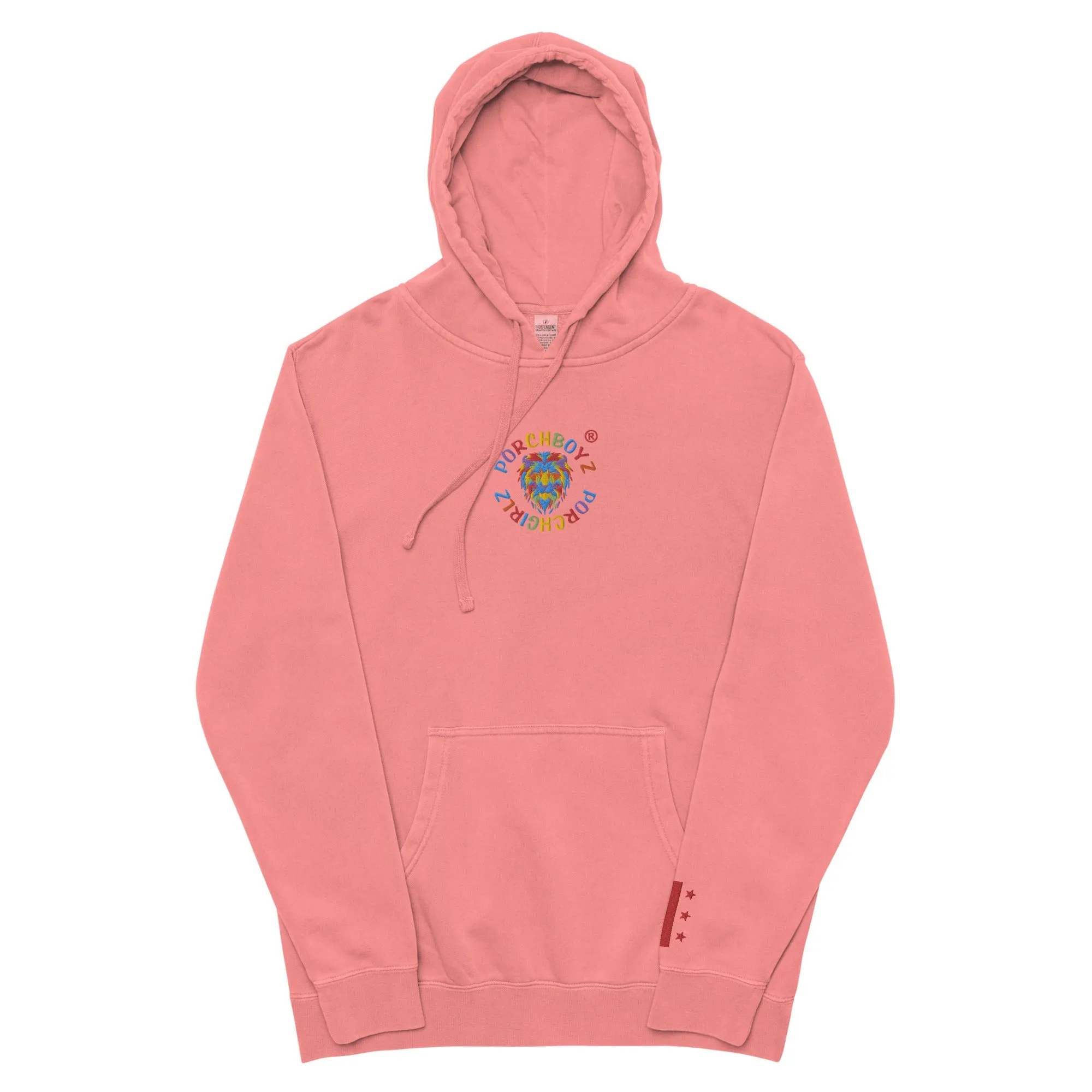 Porchboyz Porchgirlz Trademark Unisex pigment-dyed hoodie