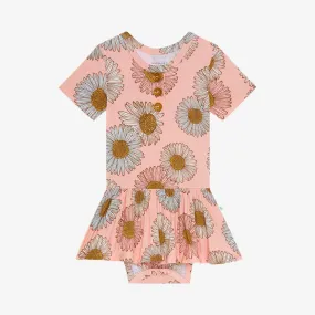 Posh Peanut Millie S/S Henley Twirl Bodysuit