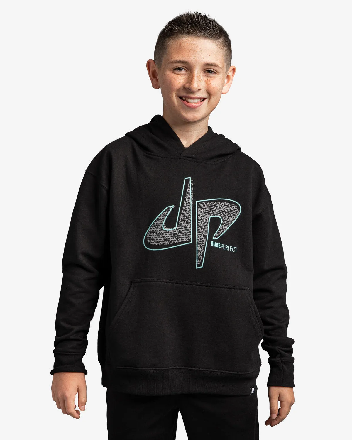 Pound it Reflective Hoodie (Black)