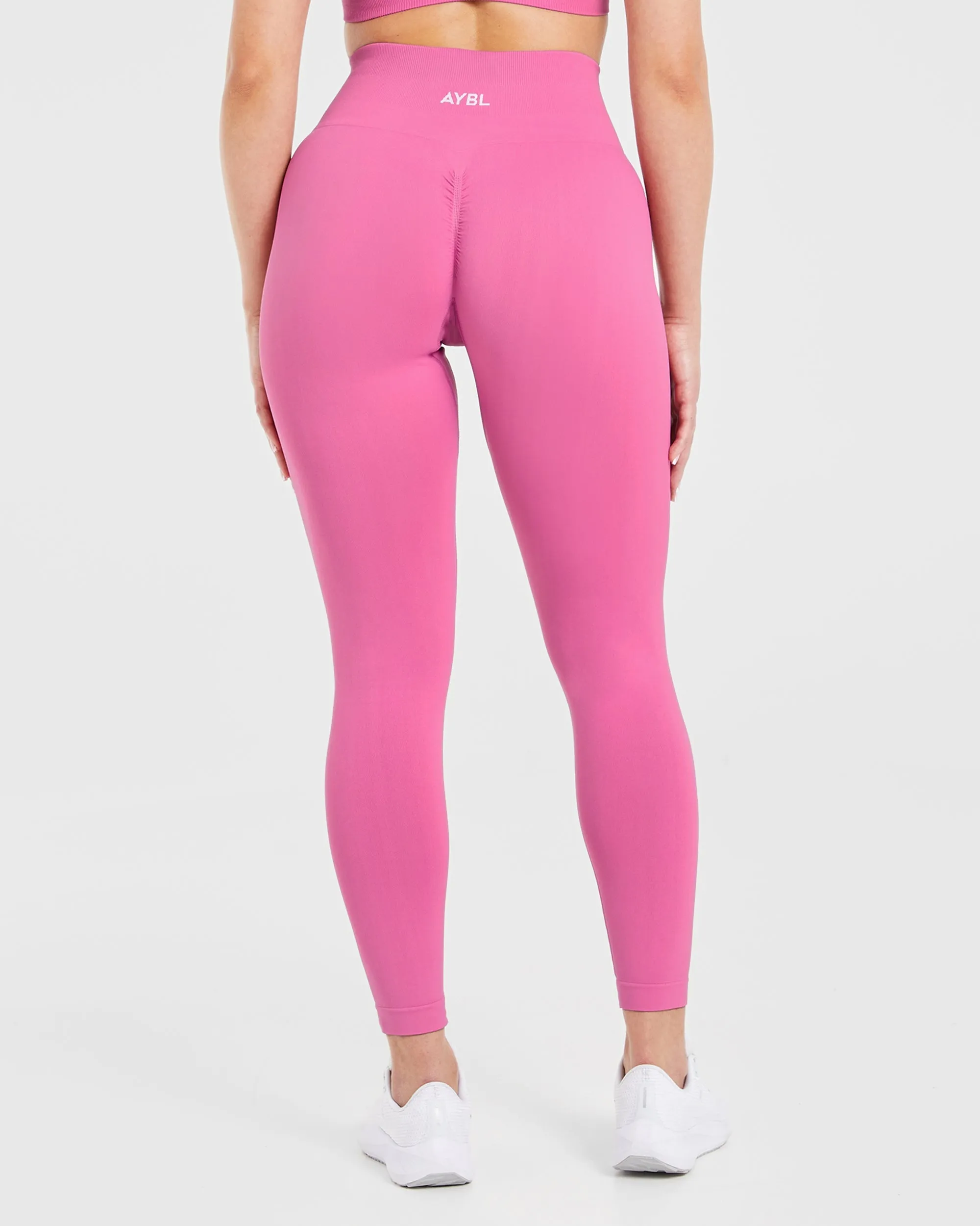 Power Seamless Leggings - Pink