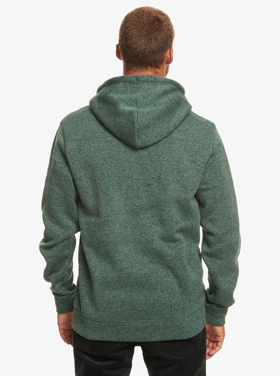 Quiksilver Keller Hooded Sweatshirt-Laurel Wreath Heather