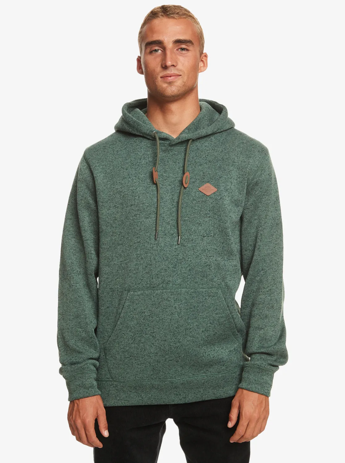 Quiksilver Keller Hooded Sweatshirt-Laurel Wreath Heather