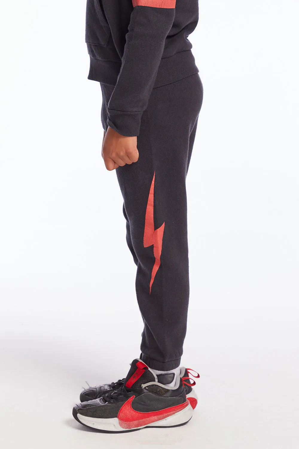 Red Bolt Boys Joggers