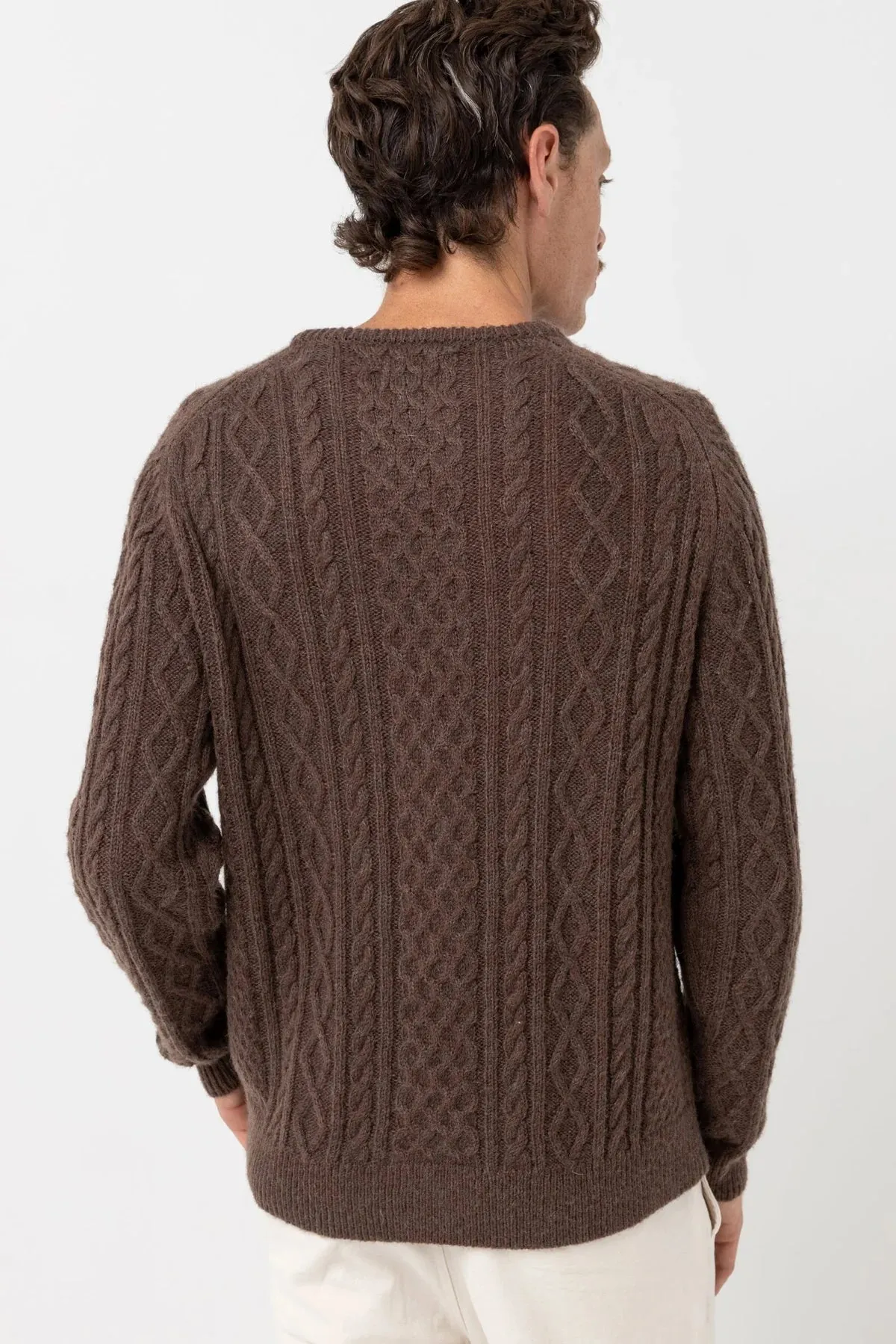 Rhythm Mens Mohair Fishermans Knit