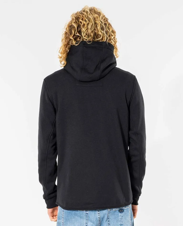 Rip Curl Anti Series Departed Zip Jacket-Black