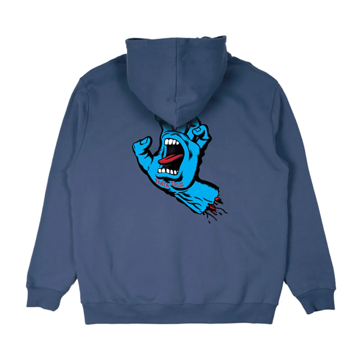 Santa Cruz - Screaming Hand Hoodie Vintage Blue