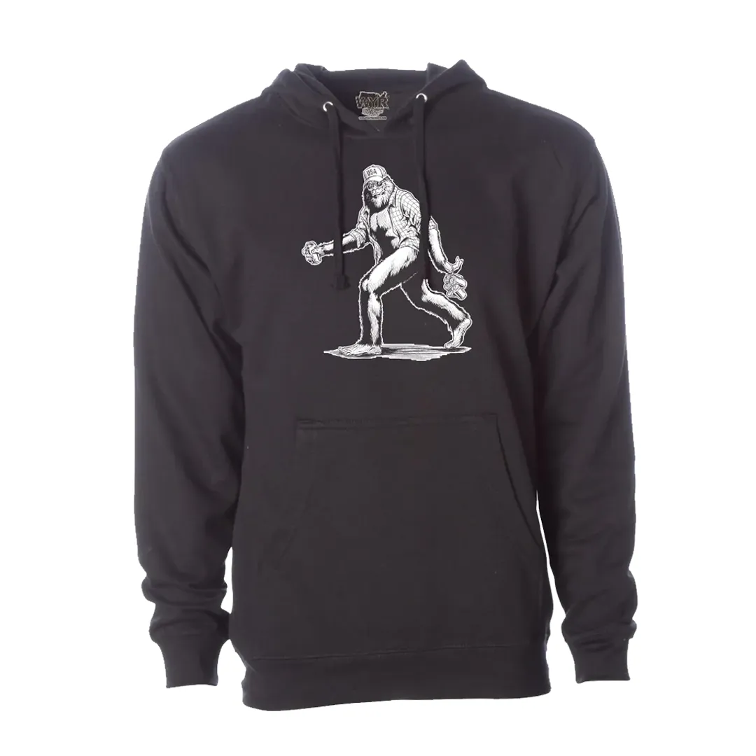 Sasquatch Midweight Pullover Hoodie (Unisex)