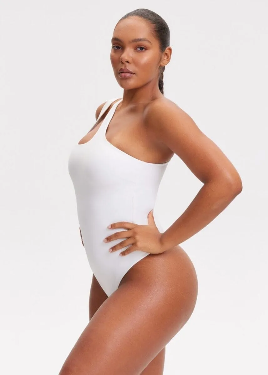 SculptingBodysuit One-Shoulder Thong