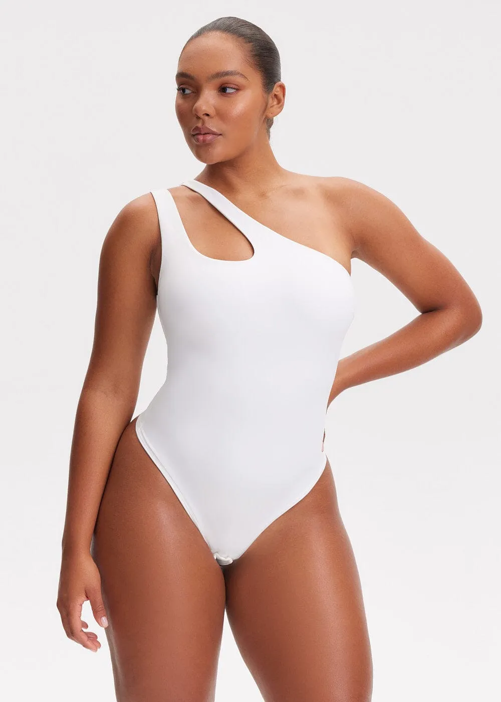 SculptingBodysuit One-Shoulder Thong