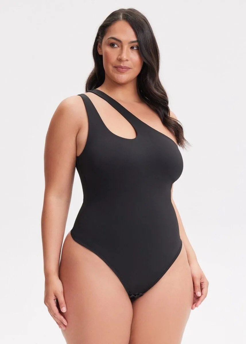 SculptingBodysuit One-Shoulder Thong