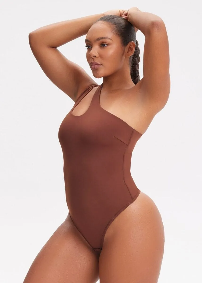 SculptingBodysuit One-Shoulder Thong