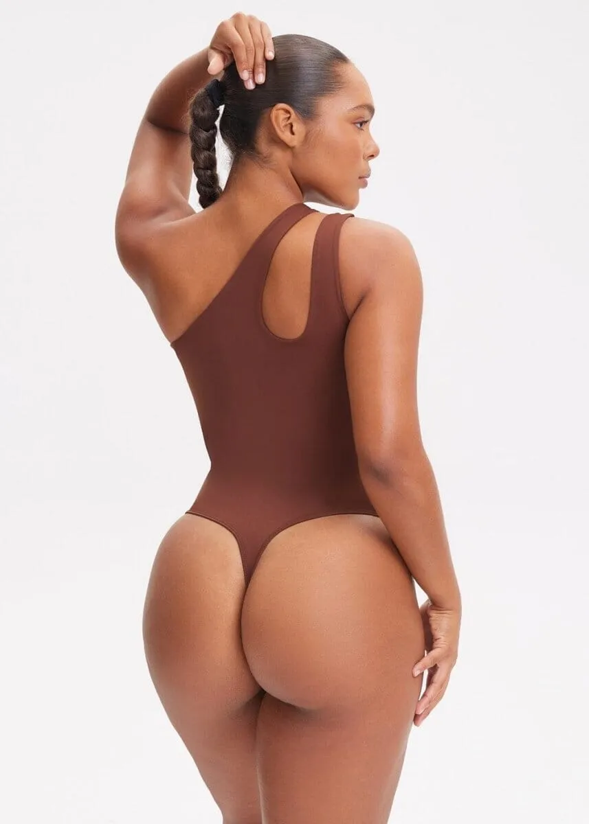 SculptingBodysuit One-Shoulder Thong