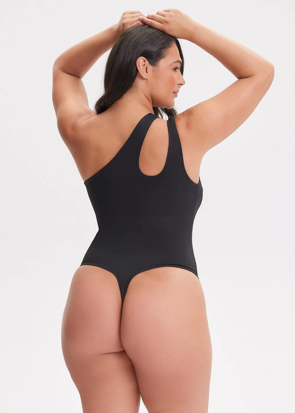 SculptingBodysuit One-Shoulder Thong