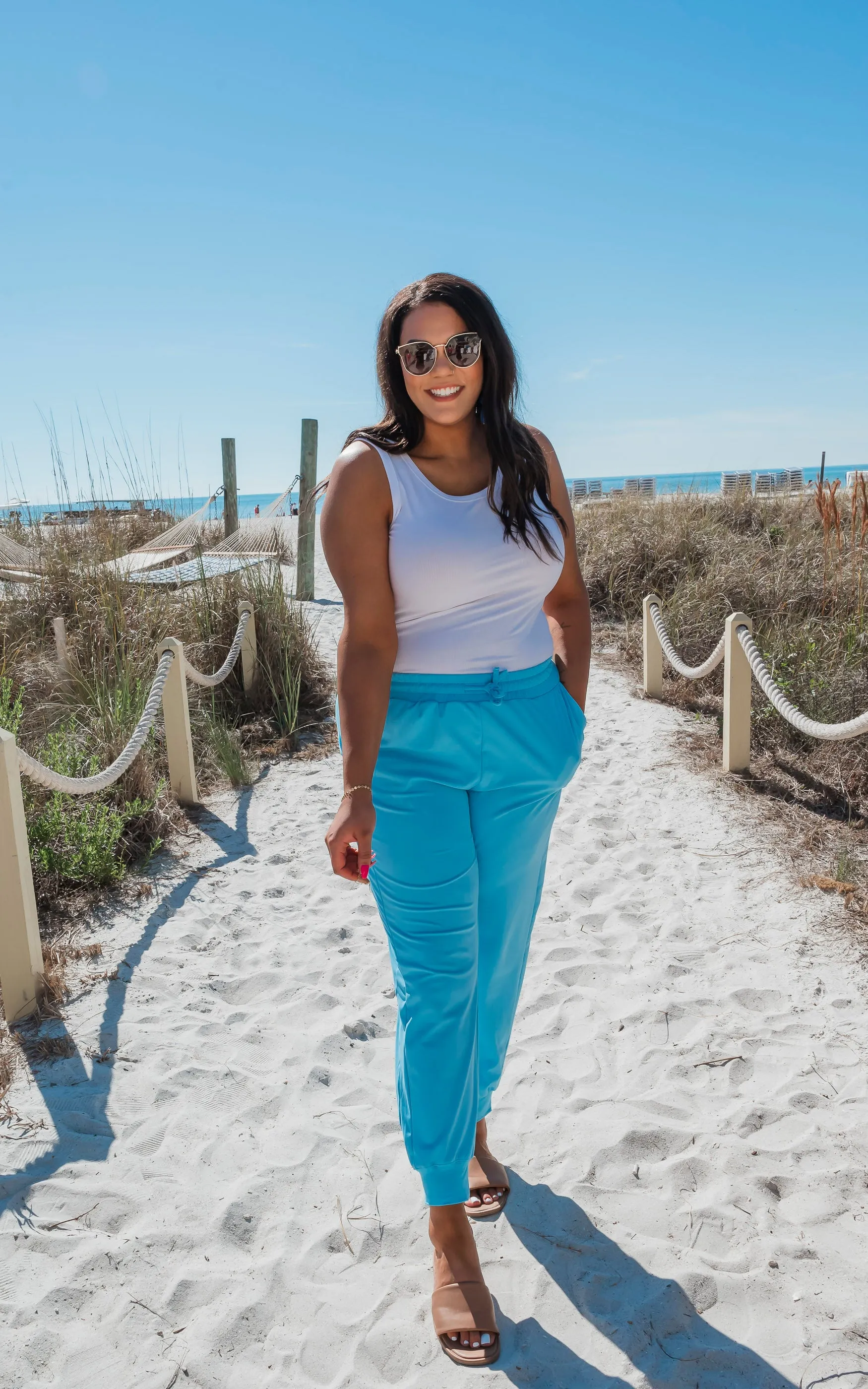 Seaside Blue Everyday Joggers by Salty Wave*