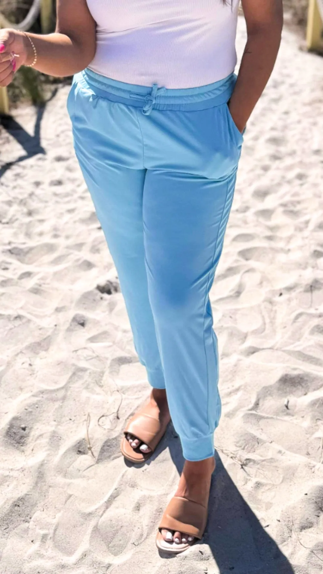 Seaside Blue Everyday Joggers by Salty Wave*