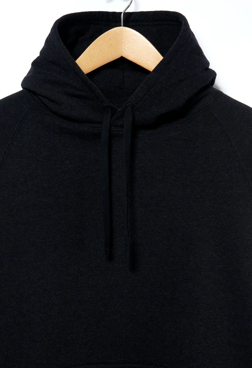 Snow Peak Recycled Cotton Pullover Hoodie - Black