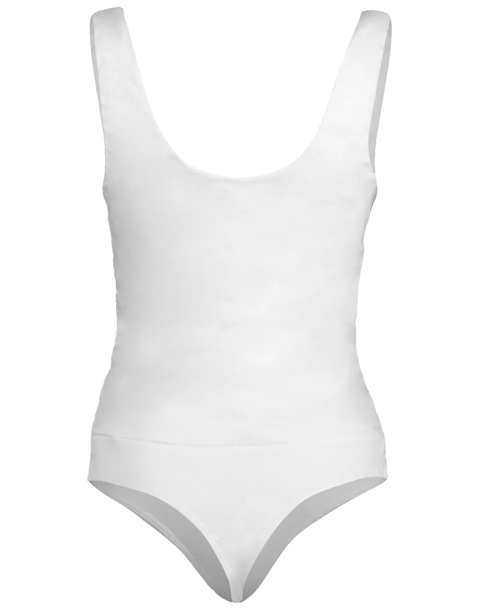 Solid Cotton Metal Bodysuit