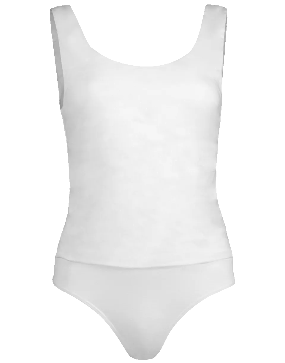 Solid Cotton Metal Bodysuit