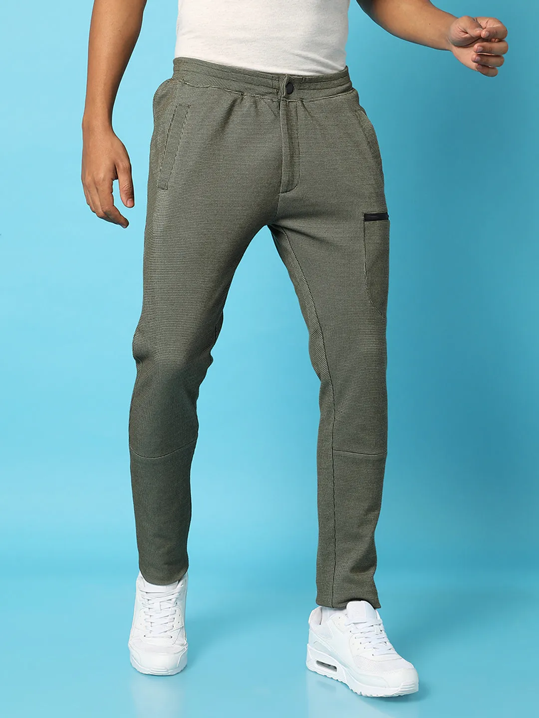 Solid Pique Trackpants