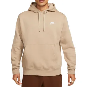 SPORTSWEAR CLUB FLEECE PULLOVER HOODIE KHAKI