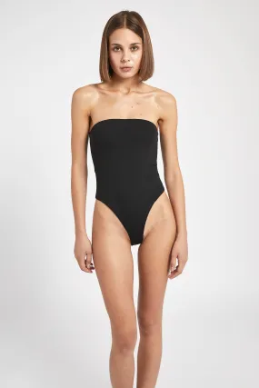 Strapless Bodysuit - Black