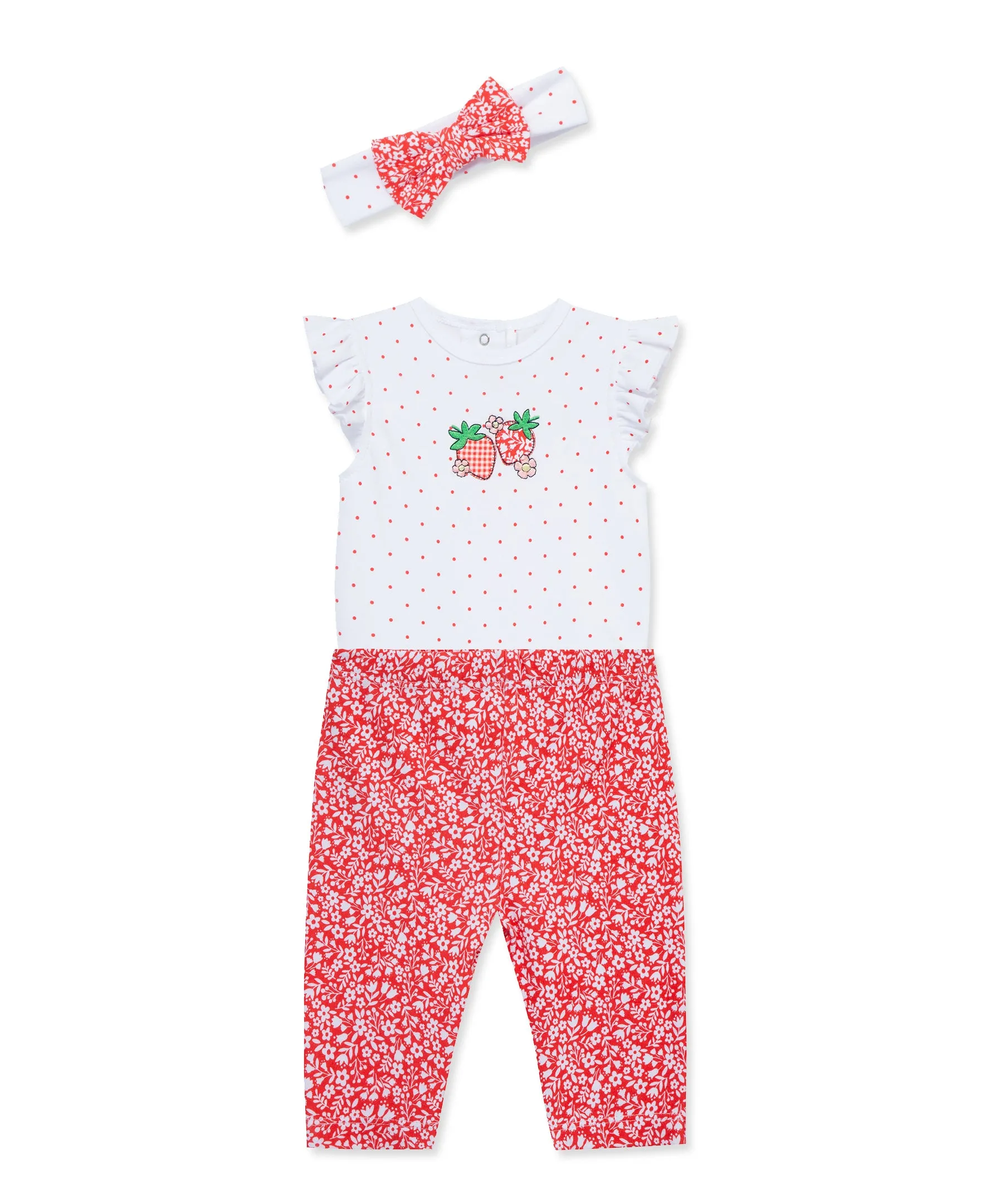 Strawberry Bodysuit & Pant Set