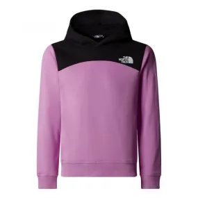 The North Face Girls Back Logo Relaxed Pullover Hoodie Dragonfluit