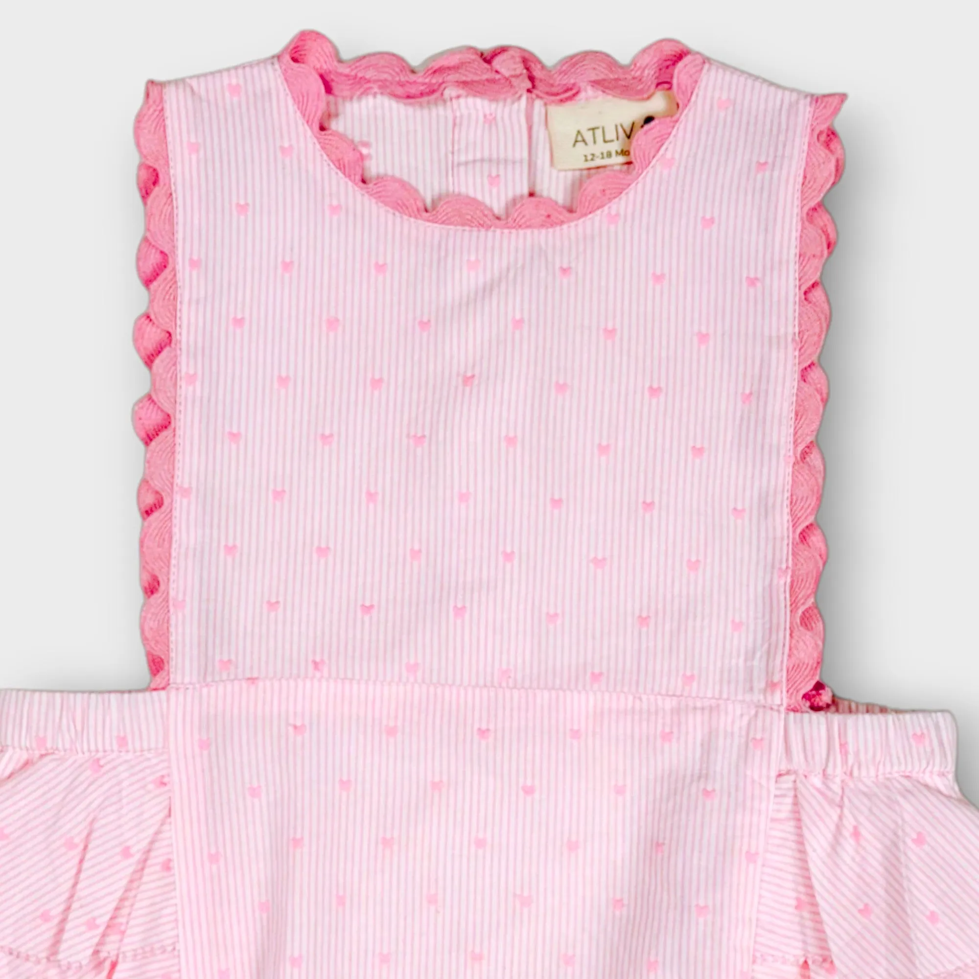 Traditional Playtime Pinny  | Blush