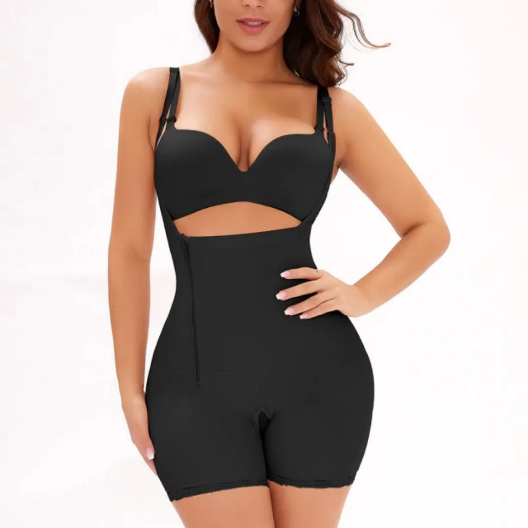 Tummy Control Shapewear with Side Zipper