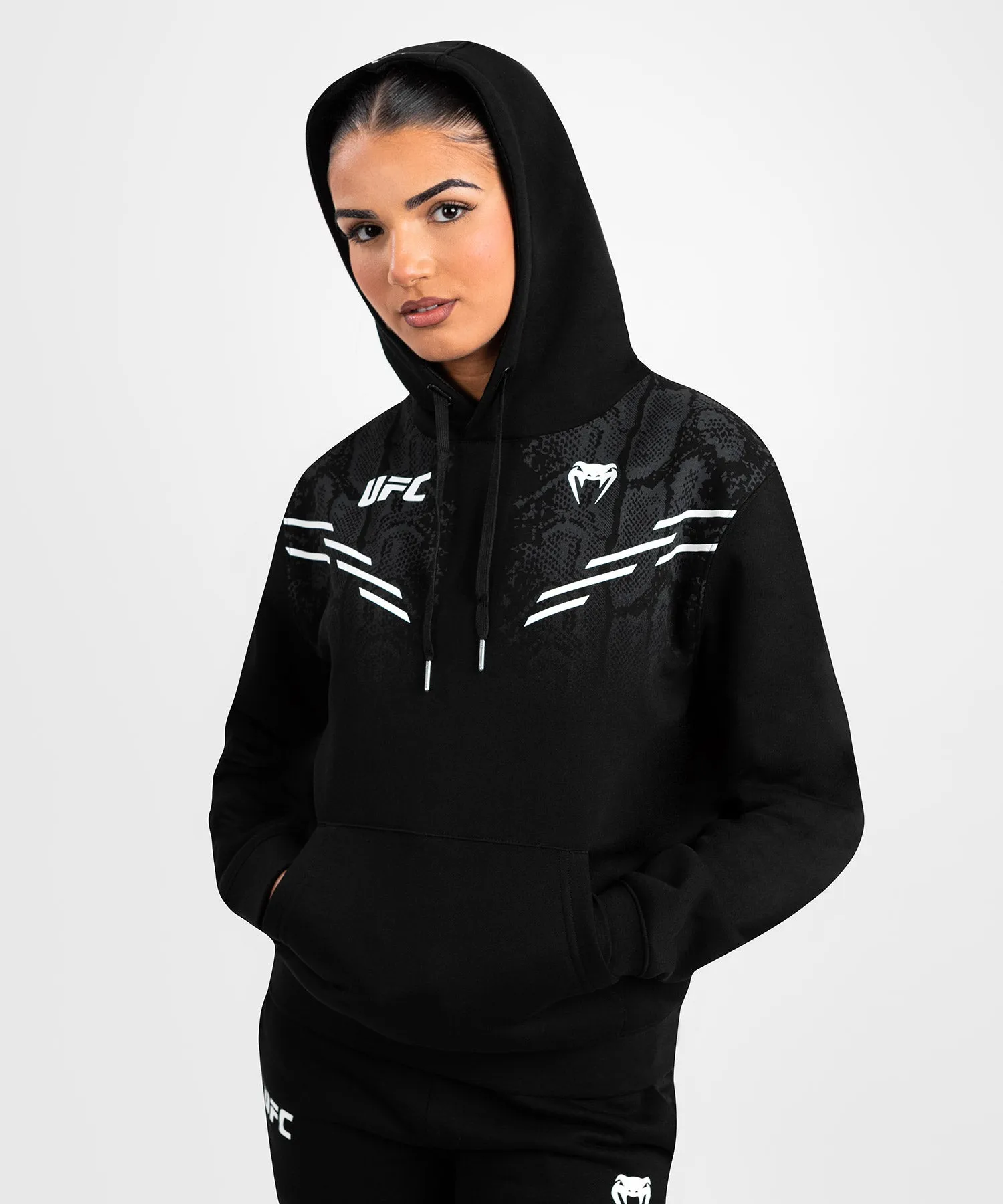 UFC Adrenaline by Venum Replica Women’s Pullover Hoodie - Black