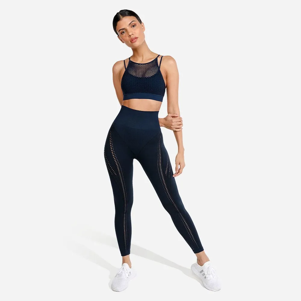 Ultra Seamless Leggings - Navy