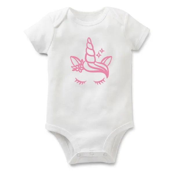 Unicorn |  White Bodysuit | 3 Colours