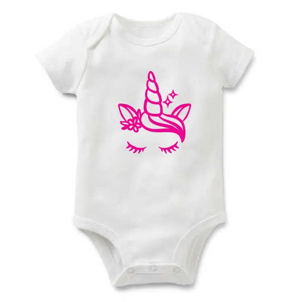 Unicorn |  White Bodysuit | 3 Colours