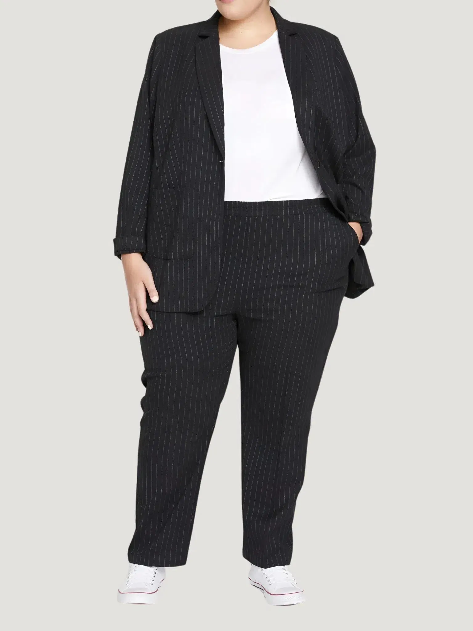 Universal Standard The Pinstripe Pant