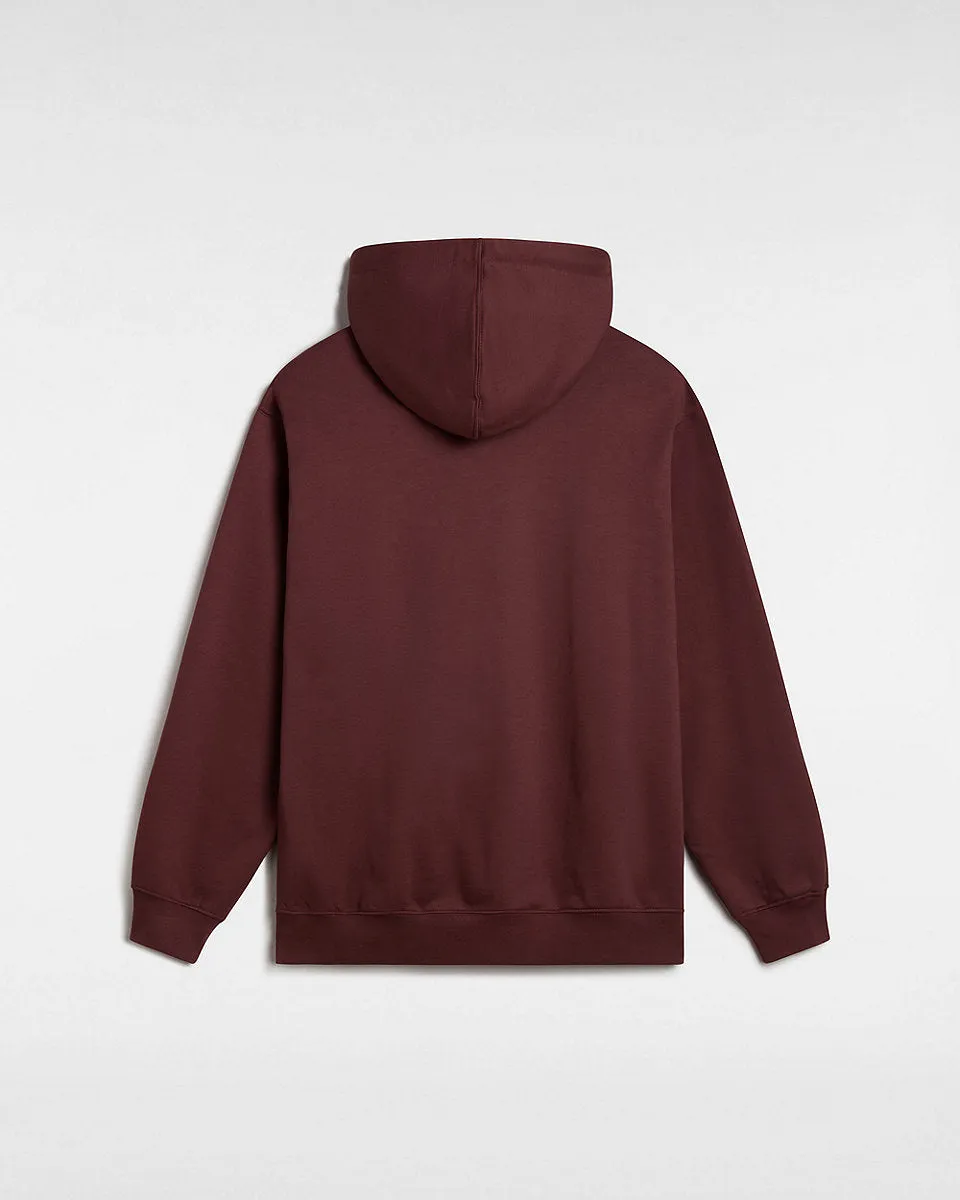 Vans Mens Oval Loose Pullover Hoodie - Bitter Chocolate