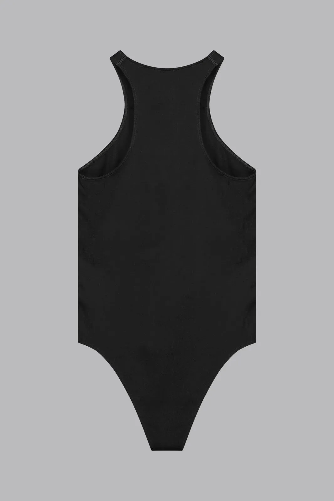 V_RYB SEAMLESS BODYSUIT - Black