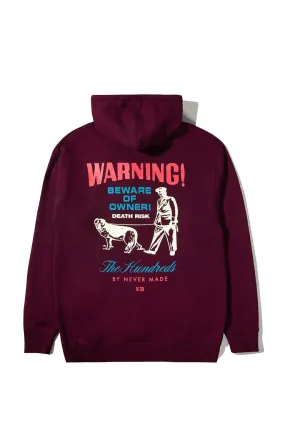 Warning Pullover Hoodie