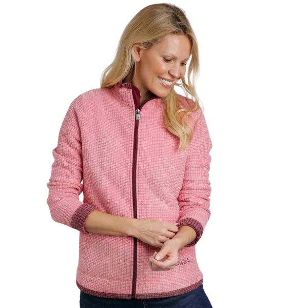 Weird Fish Ariana Eco Full Zip Grid Fleece