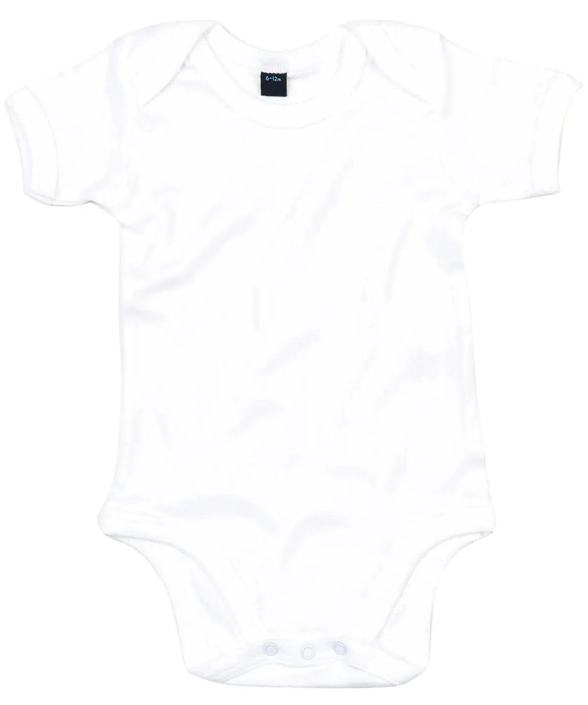 White Organic Cotton Baby Bodysuit