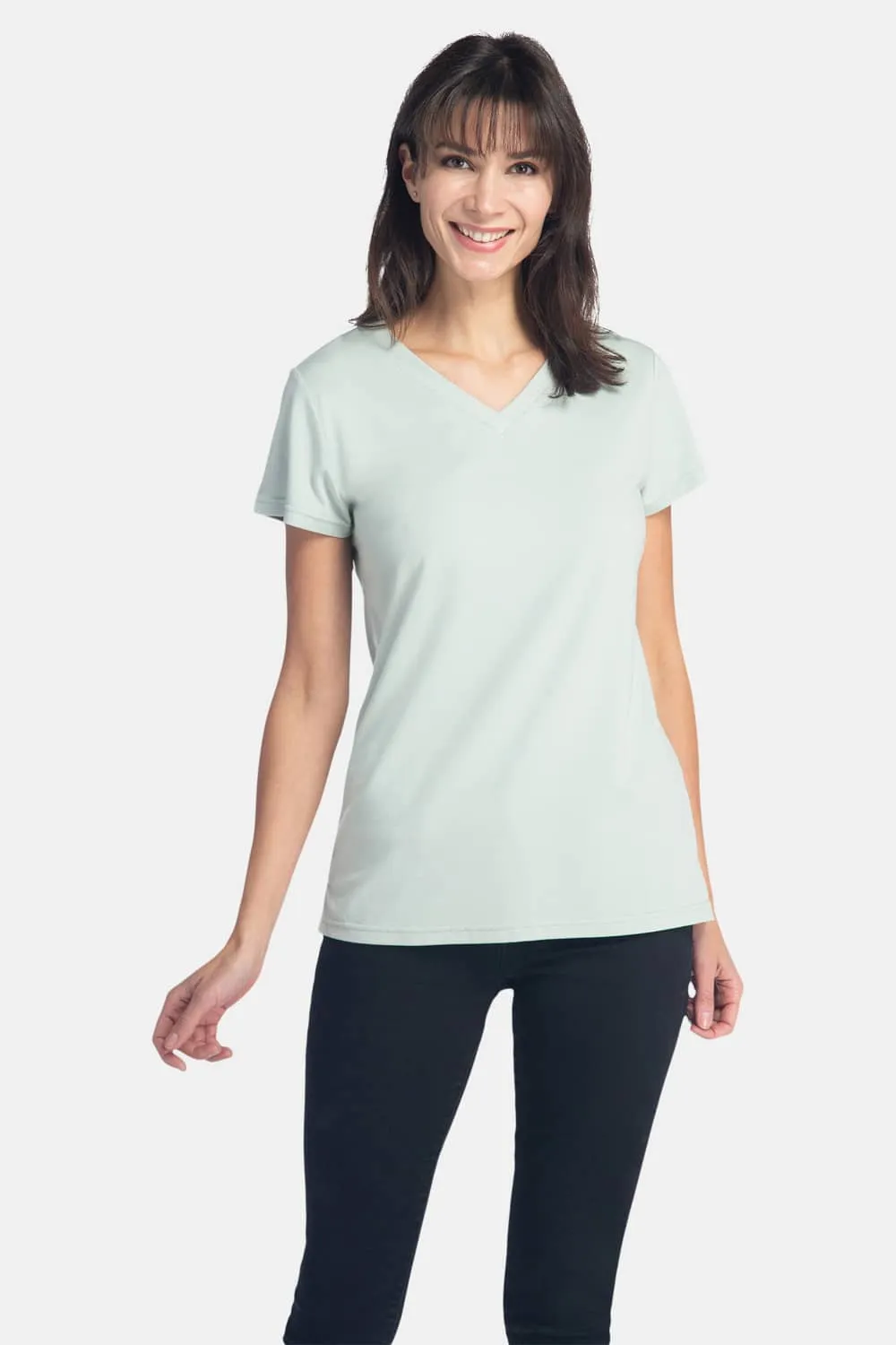 Women's Classic Fit EcoFabric™ V-Neck Tee