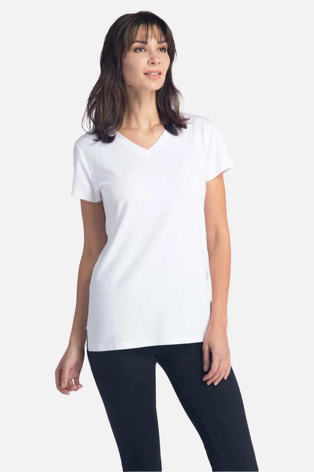 Women's Classic Fit EcoFabric™ V-Neck Tee