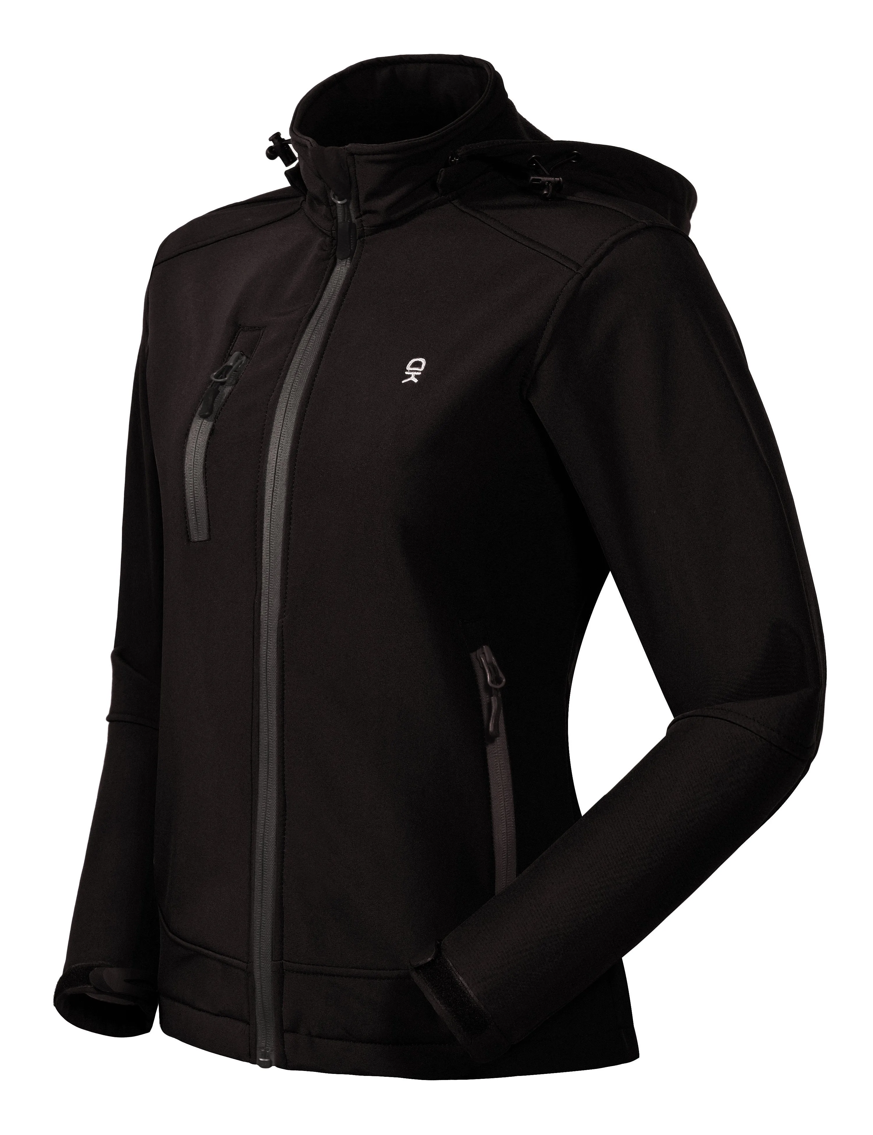 Women's Fleece Lined Ski Softshell Jacket