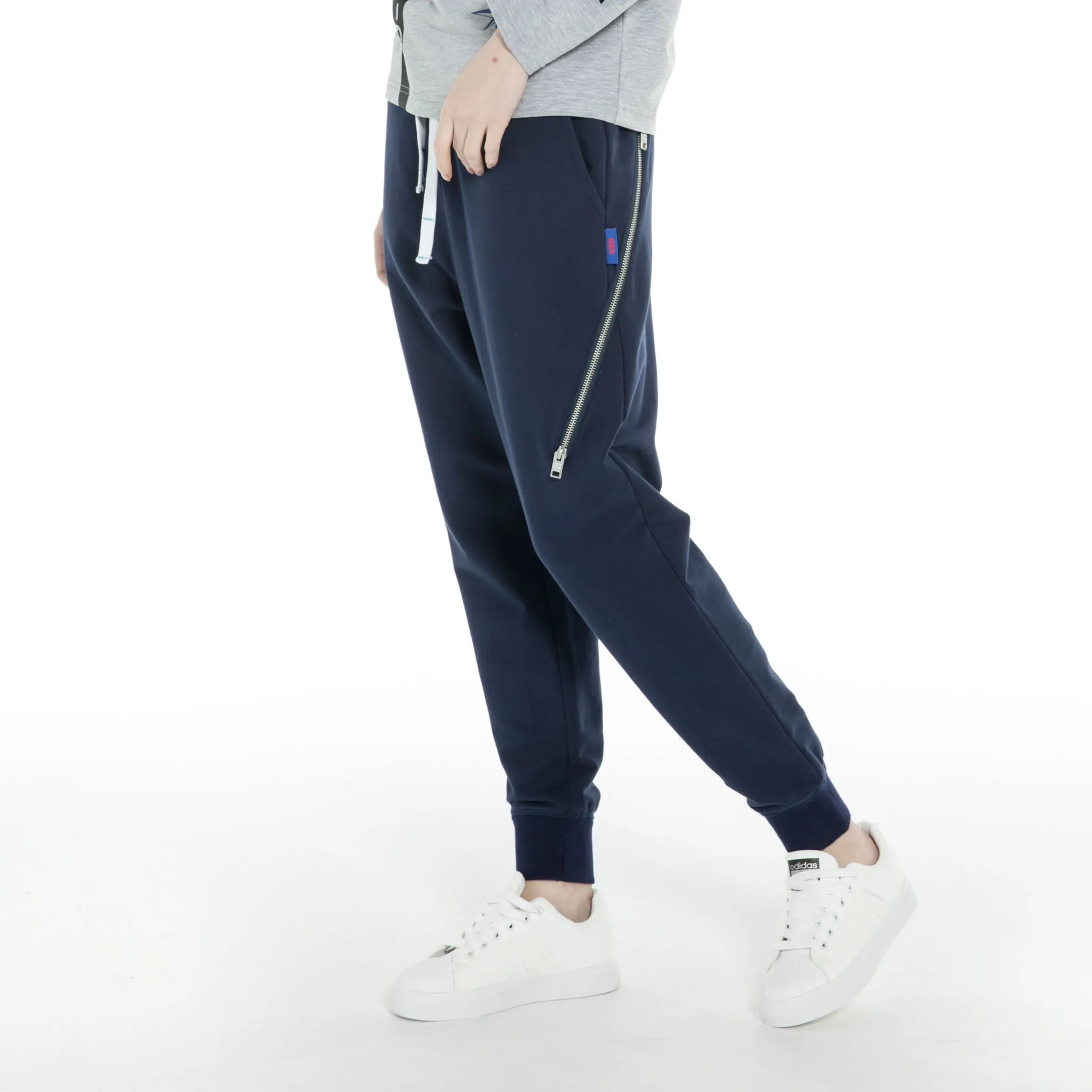 Women's Zip Tracksuit Joggers Black Grey Navy S M L XL