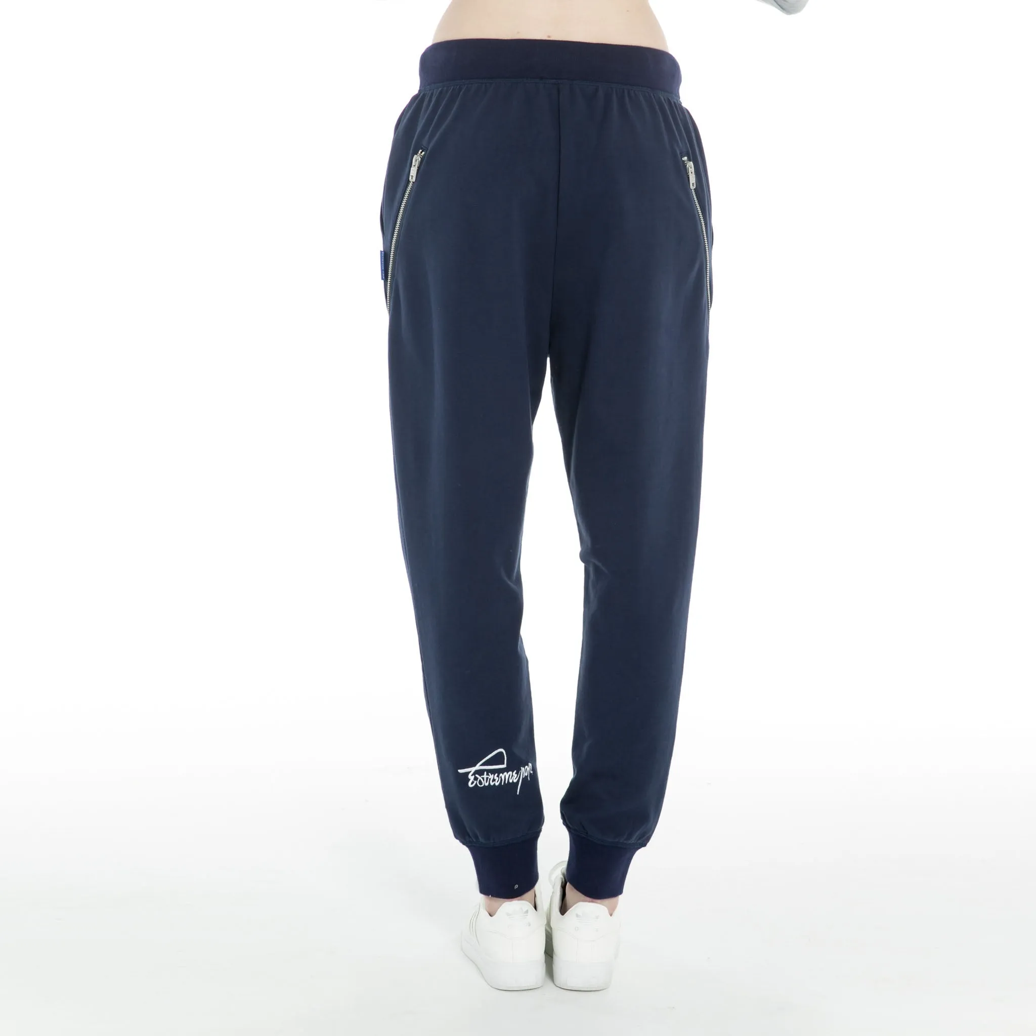 Women's Zip Tracksuit Joggers Black Grey Navy S M L XL