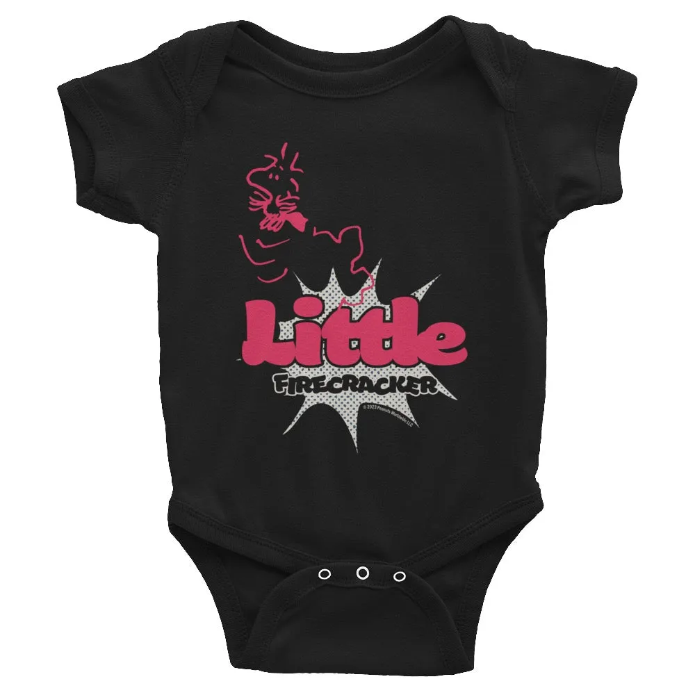 Woodstock Little Firecracker Baby Bodysuit