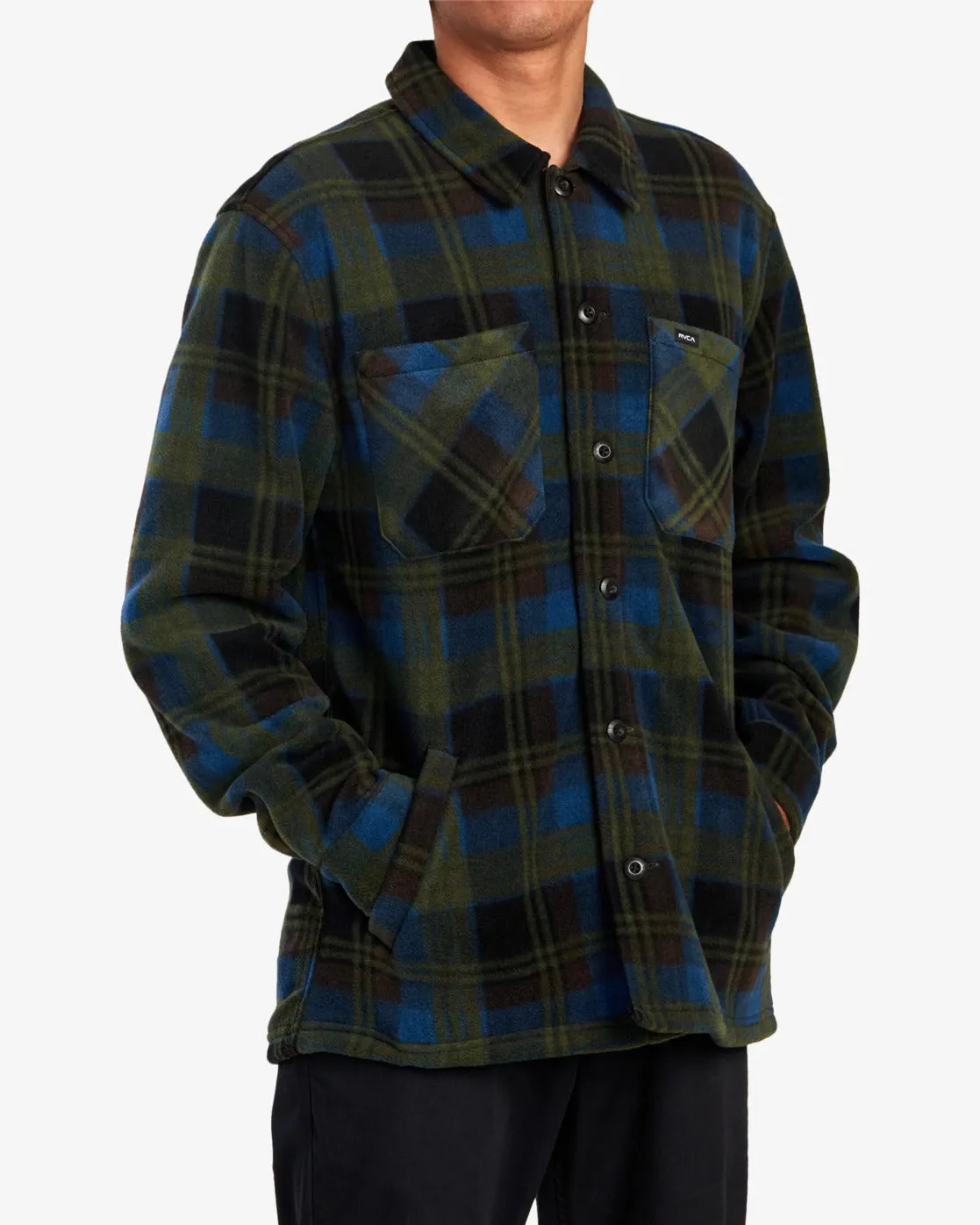 Yukon Hi Pile Fleece Shirt Jacket - Hunter Green